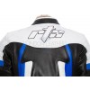 RTX TITAN Blue Motorcycle Leather Race Jacket